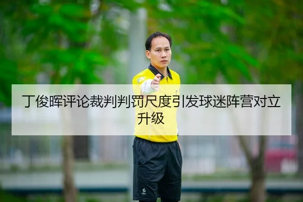 丁俊晖评论裁判判罚尺度引发球迷阵营对立升级